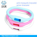 65*45mm negative ion silicone mosquito repellent bracelet for 2016 summer
